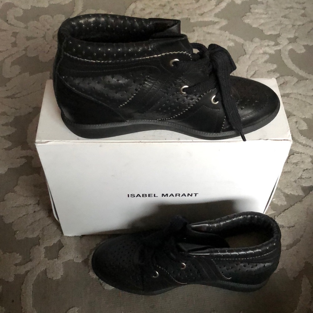Isabel Marant perforated trainers/sneakers